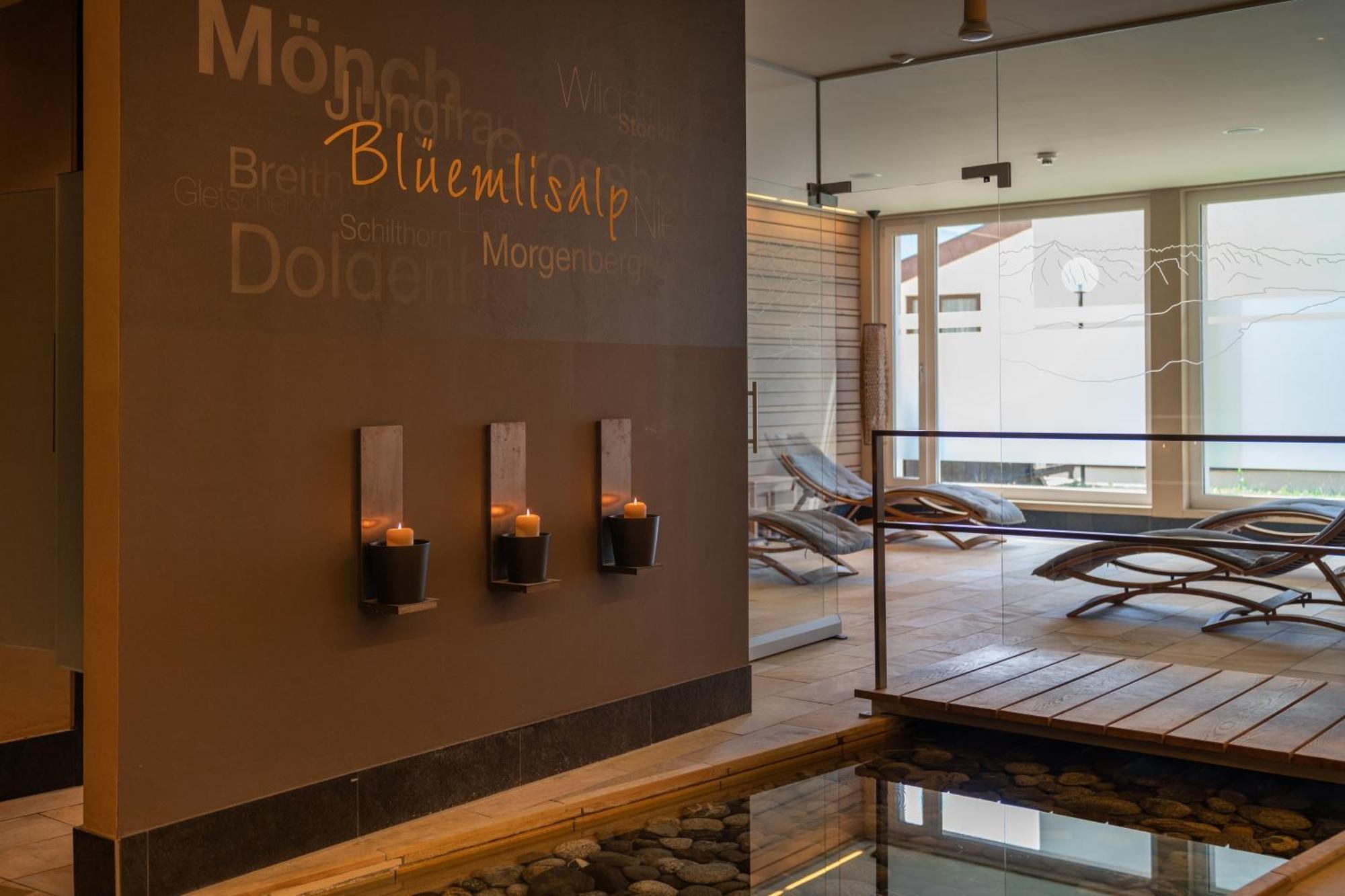 Wohnung Edelweiss Direkt In 4 Sterne Hotel Beatenberg Exterior photo